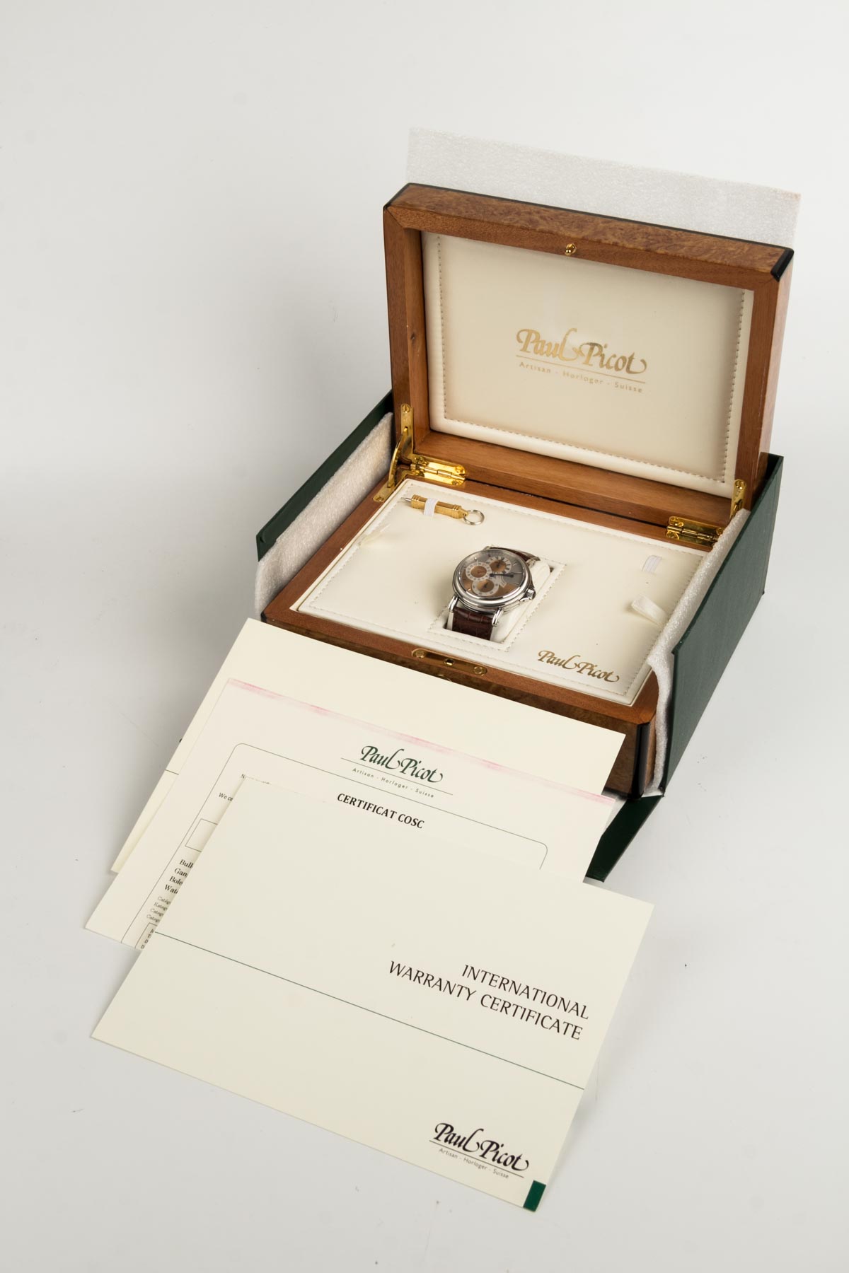 Paul Picot<br/>Atelier Regulateur Date Power Reserve Chronometer 2011 - Görsel 14